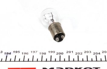 Лампа розжарювання, ліхтар сигналу гальмування (виробництво кор.код. P21 5W 008567100000 MAGNETI MARELLI фото 3