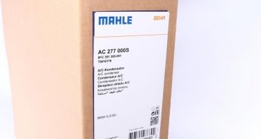 Радіатор кондиціонера AC 277 000S MAHLE фото 2