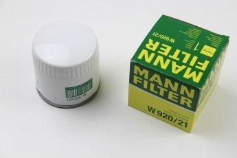 Масляний фільтр W 920/21 MANN-FILTER –  фото 2