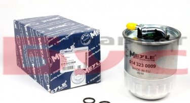 Купить 014 323 0009 MEYLE Топливный фильтр (с подсоединением датчика уровня воды) Vito 639 (2.1, 3.0)