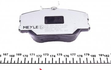 Тормозная колодка 025 209 4119/PD MEYLE – передние без датчика износа фото 3