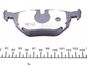 Гальмівна колодка 025 216 9117/PD MEYLE – задні подготовлено для датчика износа колодок фото 4