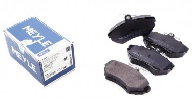 Купить 025 219 4519 MEYLE Тормозные колодки передние Audi A4 B5 (1.6, 1.8, 1.9) подготовлено для датчика износа колодок