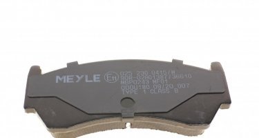 Тормозная колодка 025 230 0415/W MEYLE – передние с звуковым предупреждением износа фото 2