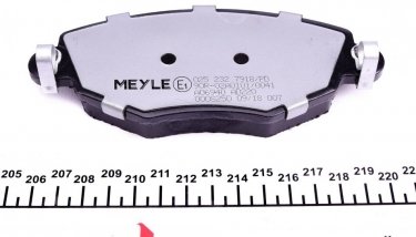 Тормозная колодка 025 232 7918/PD MEYLE – передние без датчика износа фото 4