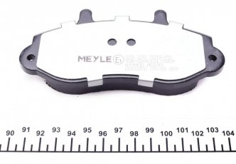 Тормозная колодка 025 233 0218/PD MEYLE – передние без датчика износа фото 4