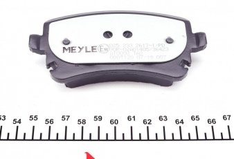 Тормозная колодка 025 233 2617-1/PD MEYLE – задние с датчиком износа фото 4