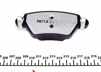 Тормозная колодка 025 235 5717/PD MEYLE – задние без датчика износа фото 4