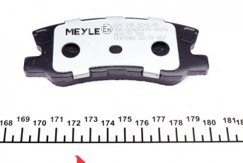 Тормозная колодка 025 235 8216/PD MEYLE – задние без датчика износа фото 3