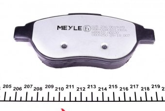 Тормозная колодка 025 236 0019/PD MEYLE – передние без датчика износа фото 5