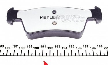 Тормозная колодка 025 243 6719/PD MEYLE – задние с датчиком износа фото 3