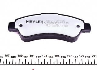Тормозная колодка 025 244 6519/PD MEYLE – задние без датчика износа фото 4