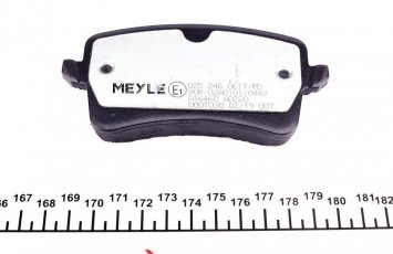 Тормозная колодка 025 246 0617/PD MEYLE – задние с датчиком износа фото 6