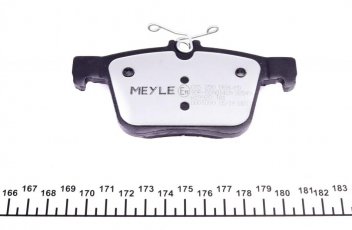 Гальмівна колодка 025 250 0816/PD MEYLE – задні без датчика зносу фото 2