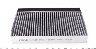 Салонний фільтр 16-12 320 0021 MEYLE – (фильтр-патрон, из активированного угля) фото 2