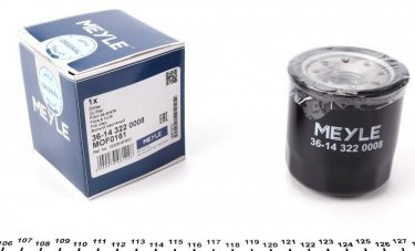 Купить 36-14 322 0008 MEYLE Масляный фильтр (накручиваемый) Almera (N15, V10) (1.5, 1.8, 2.0)