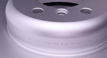 Тормозной диск 383 521 1004/PD MEYLE фото 4