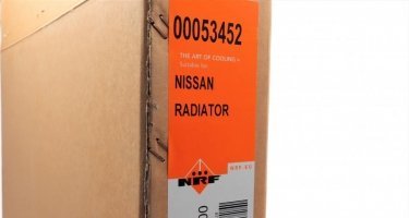 Радиатор охлаждения двигателя 53452 NRF фото 2