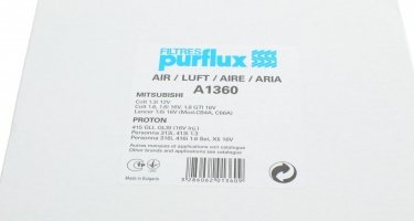 Воздушный фильтр A1360 PURFLUX –  фото 4