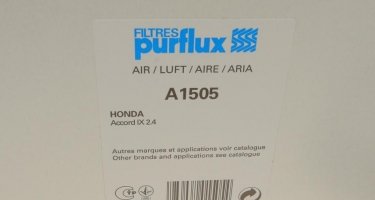 Повітряний фільтр A1505 PURFLUX –  фото 4