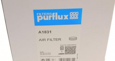 Повітряний фільтр A1831 PURFLUX –  фото 5