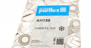 Салонный фильтр AH158 PURFLUX – (тонкой очистки) фото 3