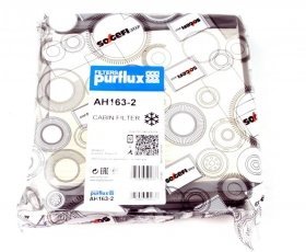 Купити AH163-2 PURFLUX Салонний фільтр (тонкой очистки) Еспейс (3, 4) (1.9, 2.0, 2.2, 2.9, 3.0)