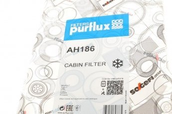 Салонный фильтр AH186 PURFLUX – (тонкой очистки) фото 4