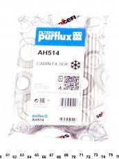 Купить AH514 PURFLUX Салонный фильтр (тонкой очистки) Эспейс 5 (1.6 TCe 200, 1.6 dCi 130, 1.6 dCi 160)