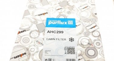 Салонний фільтр AHC299 PURFLUX – (из активированного угля) фото 4