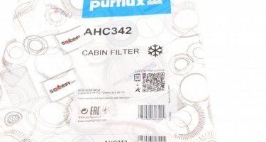 Салонный фильтр AHC342 PURFLUX – (из активированного угля) фото 5