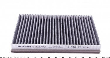 Салонний фільтр AHC494 PURFLUX – (из активированного угля) фото 2