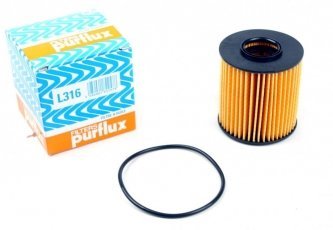 Купить L316 PURFLUX Масляный фильтр  Вольво С80 (1, 2)