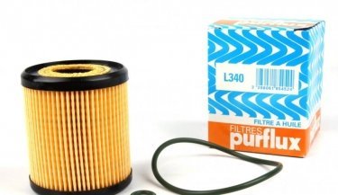 Купить L340 PURFLUX Масляный фильтр  Mazda 6 (GG, GH, GY) (1.8, 2.0, 2.3, 2.5)