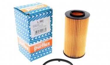 Купить L362 PURFLUX Масляный фильтр  Jetta (3, 4) (2.0 FSI, 2.0 TFSI, 2.5 FSI)