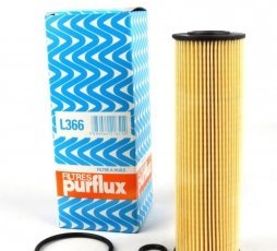 Купить L366 PURFLUX Масляный фильтр  Мерседес 204 (C 180 Kompressor, C 200 CGI, C 200 Kompressor)