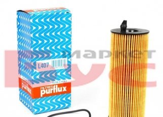Купити L407 PURFLUX Масляний фільтр  БМВ Х3 Е83 (2.0 d, xDrive 18 d, xDrive 20 d)