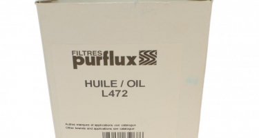 Масляный фильтр L472 PURFLUX –  фото 8