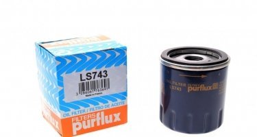 Купить LS743 PURFLUX Масляный фильтр  Авенсис (Т22, Т25) (1.6, 1.8, 2.0, 2.4)