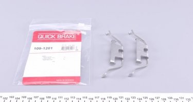 Купить 109-1201 QUICK BRAKE Ремкомплект тормозных колодок BMW F10 (2.0, 3.0, 4.4)