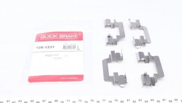 Купить 109-1231 QUICK BRAKE Ремкомплект тормозных колодок Scudo (1.6, 1.9, 2.0)