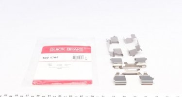 Купить 109-1768 QUICK BRAKE Ремкомплект тормозных колодок Ивеко