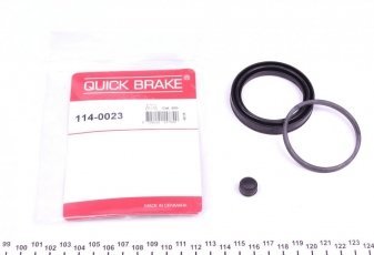 Купить 114-0023 QUICK BRAKE Ремкомплект суппорта C-Elysee (1.2 VTi 72, 1.6 HDI 92, 1.6 VTi 115)