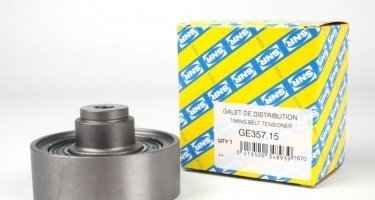 Купить GE357.15 NTN SNR Ролик приводного ремня Ibiza (1.9 SDI, 1.9 TDI), D-наружный: 80 мм, ширина 47,2 мм