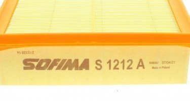 Повітряний фільтр S 1212 A Sofima –  фото 3