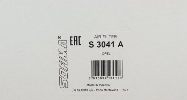 Воздушный фильтр S 3041 A Sofima –  фото 4