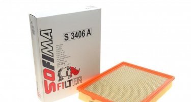 Купити S 3406 A Sofima Повітряний фільтр  БМВ Х6 (Е71, Е72) (35 d, xDrive 35 d)