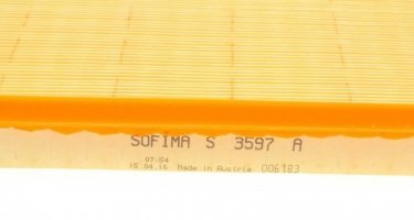 Воздушный фильтр S 3597 A Sofima –  фото 3