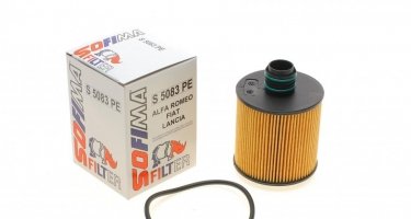 Купить S 5083 PE Sofima Масляный фильтр  Добло 230 (1.6 D Multijet, 2.0 D Multijet)
