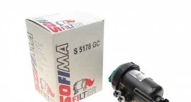 Купить S 5178 GC Sofima Топливный фильтр  Doblo (1.3 D Multijet, 1.3 JTD)